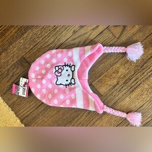 Hello Kitty Pink and White Kids Hat